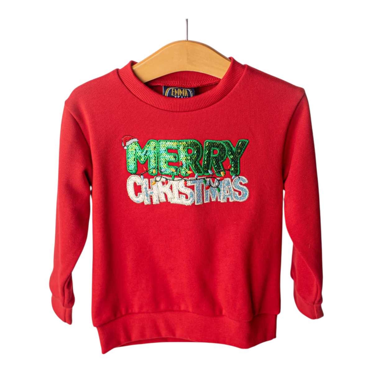Emma Jean Kids Merry Christmas Sweatshirt
