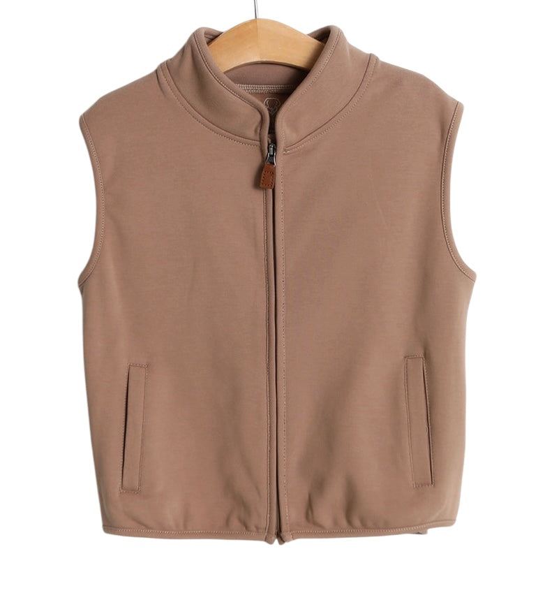 Millie Jay Beckham Vest - Brown