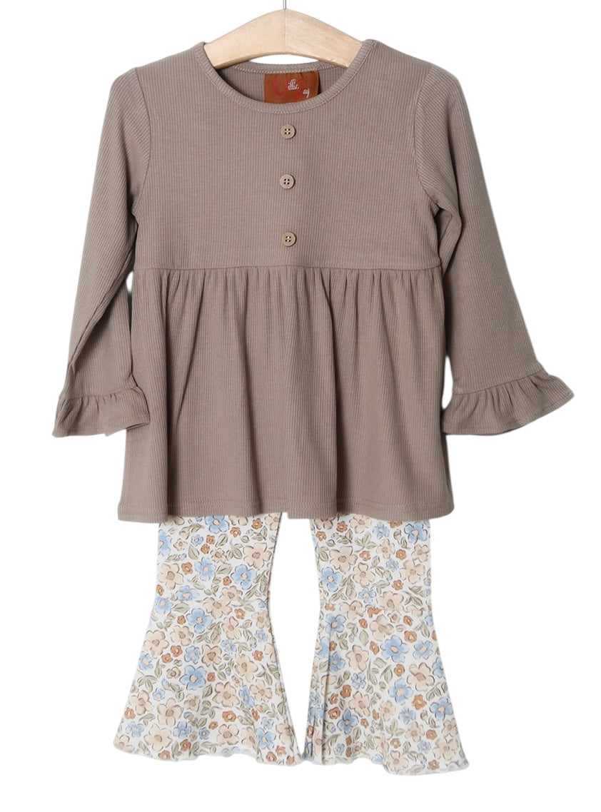 Millie Jay Hearthside Blooms Bell Bottom Set