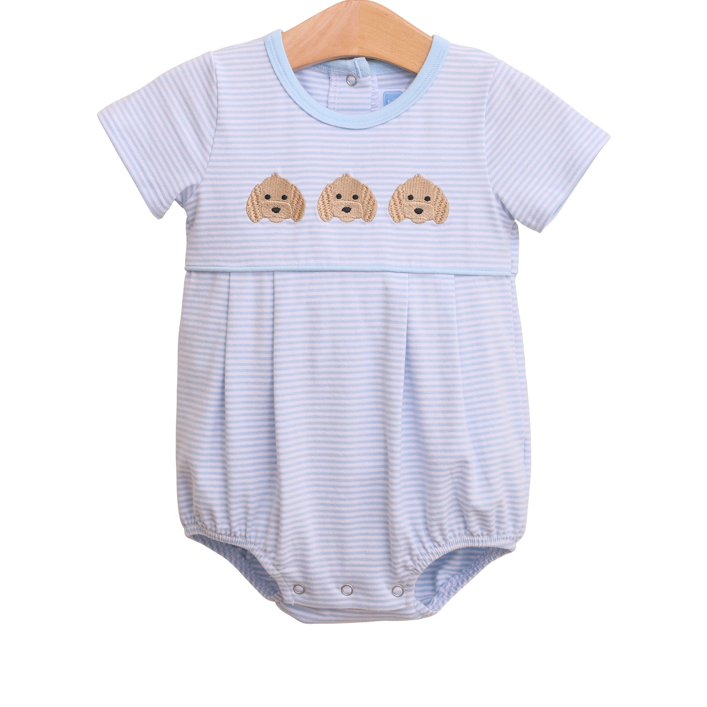 Trotter Street Kids Puppy Trio Embroidery Bubble