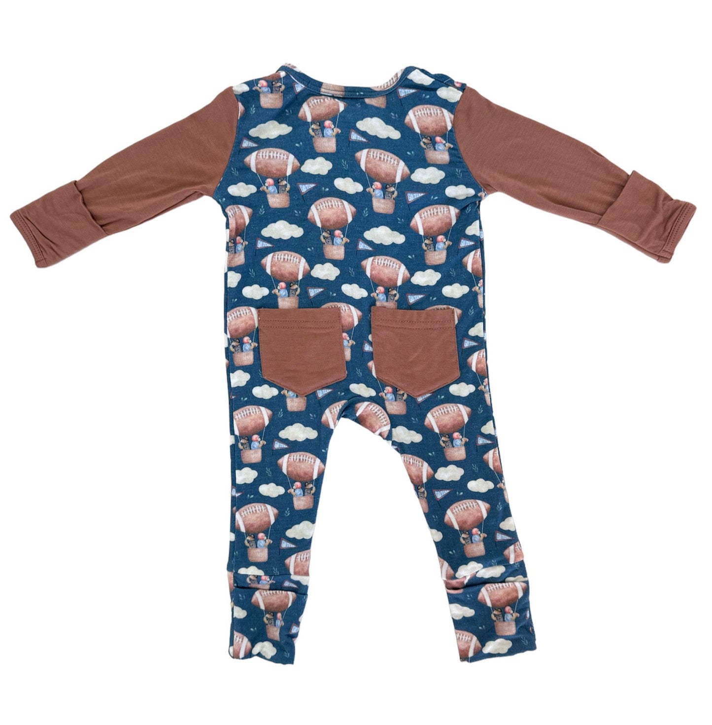 Rockin Royalty Brady Zip Footie