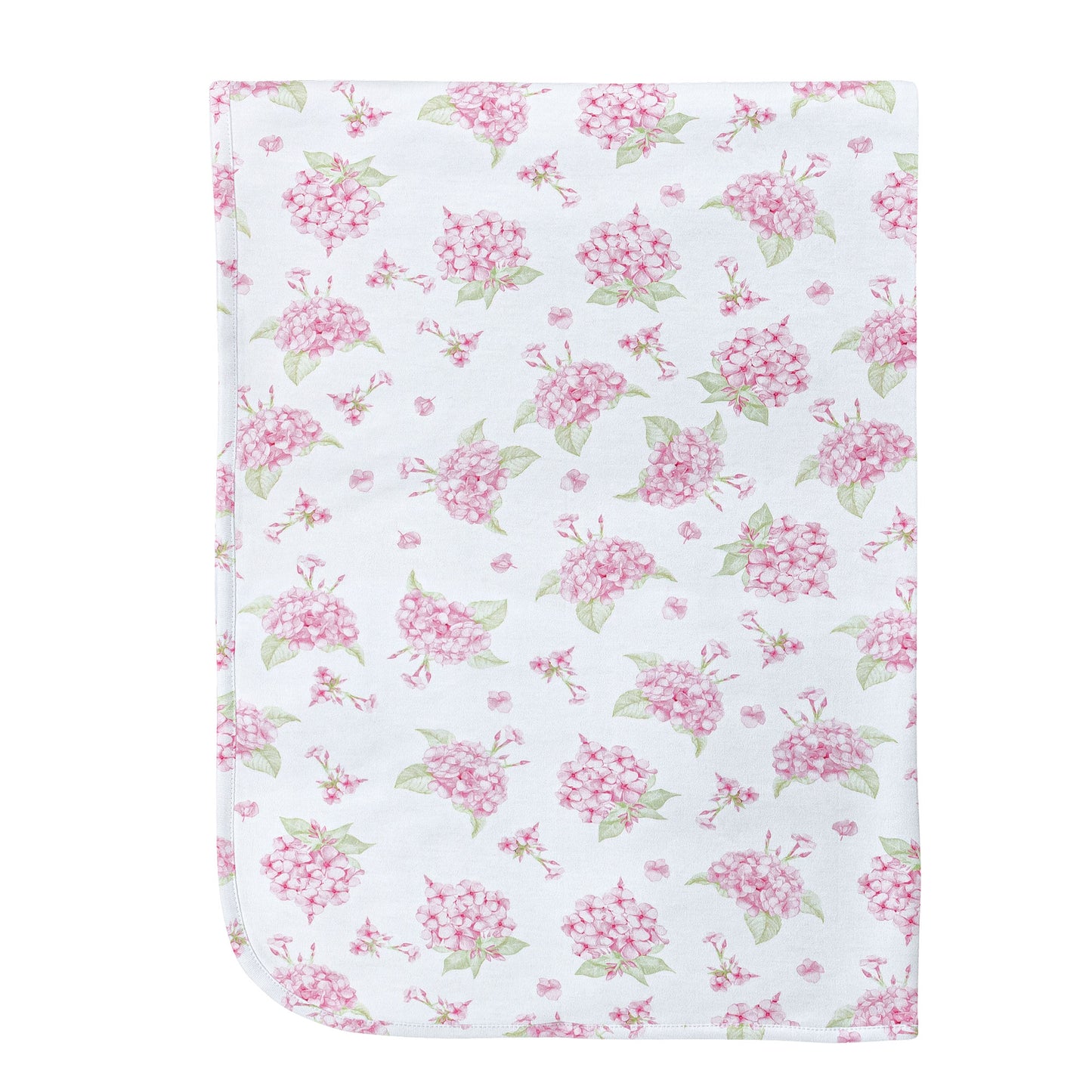 Baby Club Chic Pompous Hydrangeas Printed Receiving Blanket