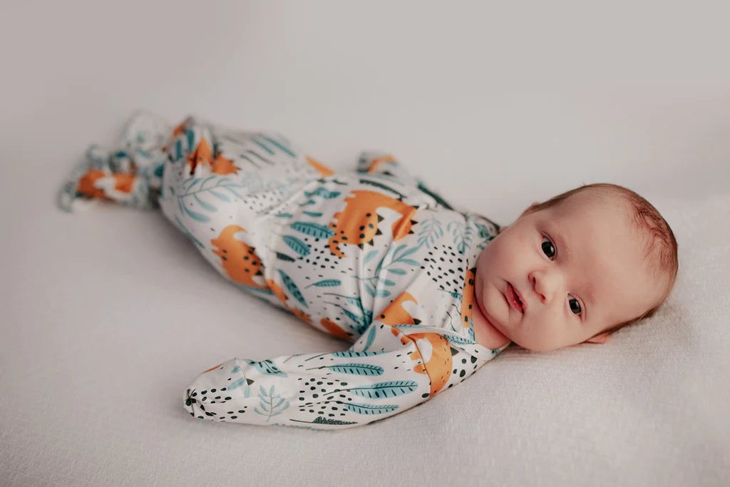 Three Little Tots Gowns with Headbands (Multiple Color Options)