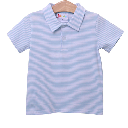 Smock Candy Michael Polo - Light Blue Stripe