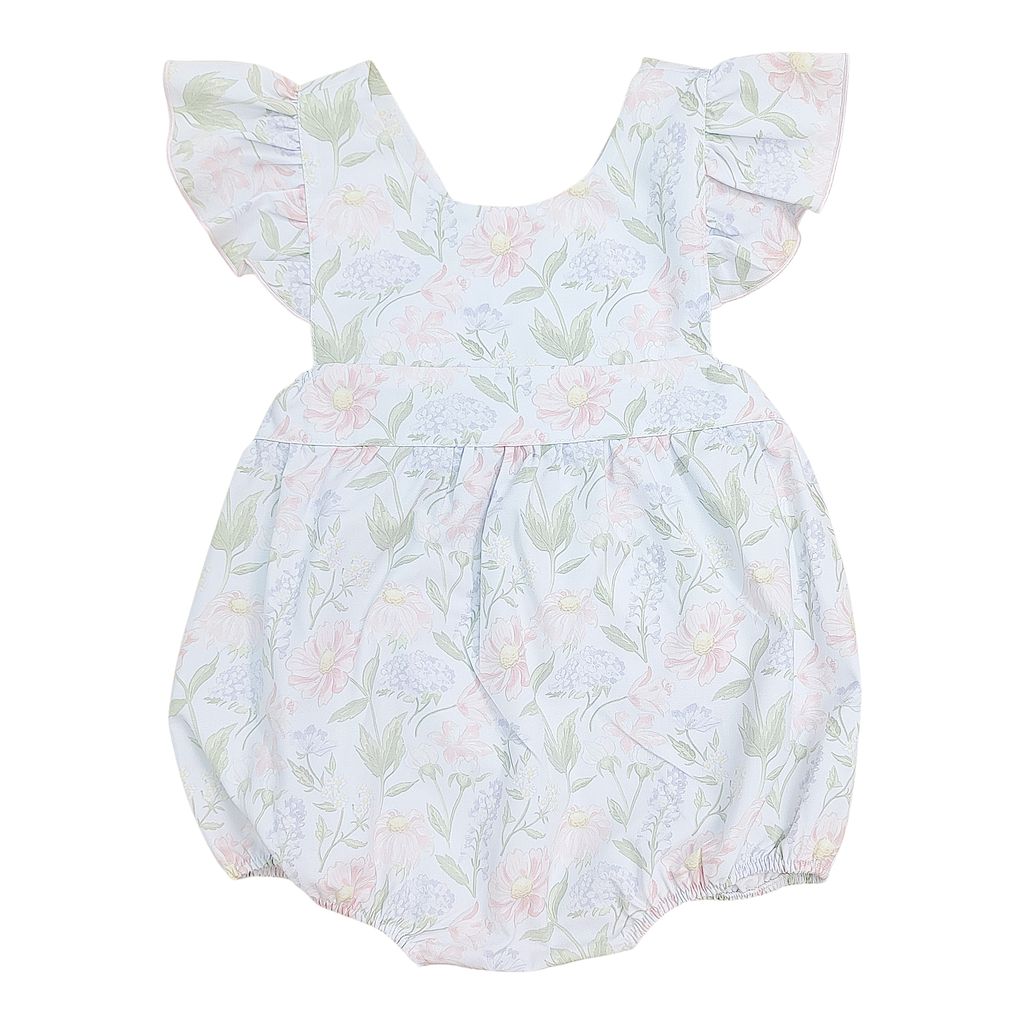 Sweet Dreams Lilah Floral Print Bow Back Bubble