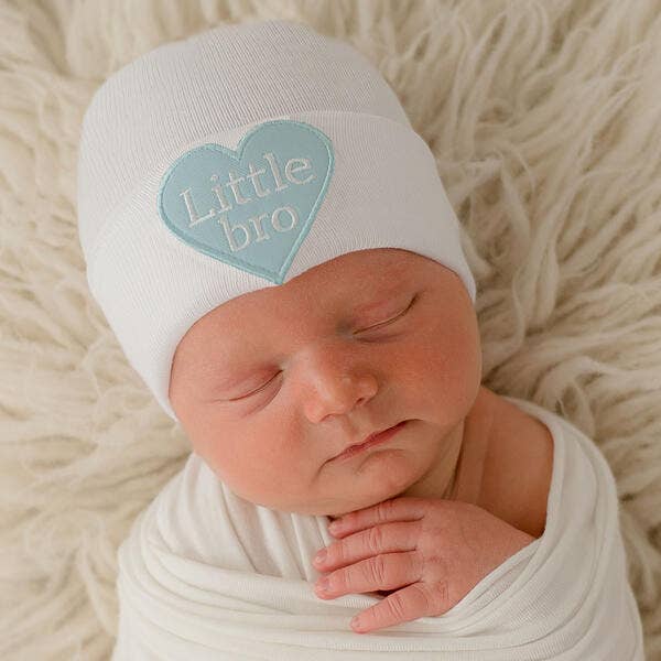 Ily Bean Little SIS Pink Heart Hospital Hat