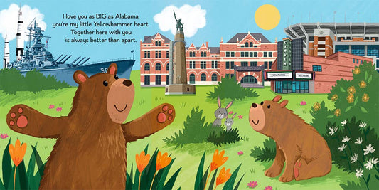 Sourcebooks - I Love You as Big as Alabama (BB)