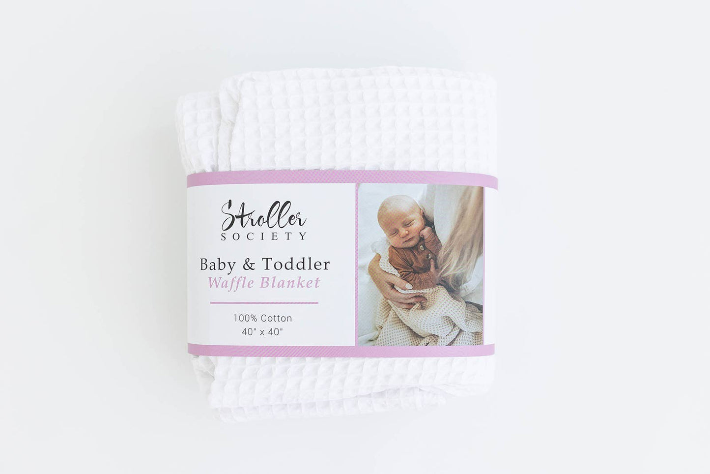 Stroller Society - Waffle Blankets - Baby and Toddler - 100% Cotton