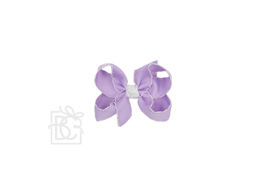 Beyond Creations Solid Crochet Edge 4.5 Bow (large)