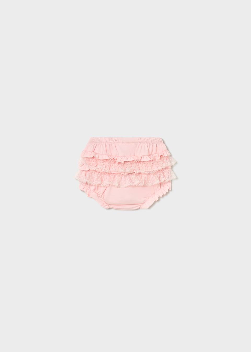 Mayoral Ruffled Bloomers Pink