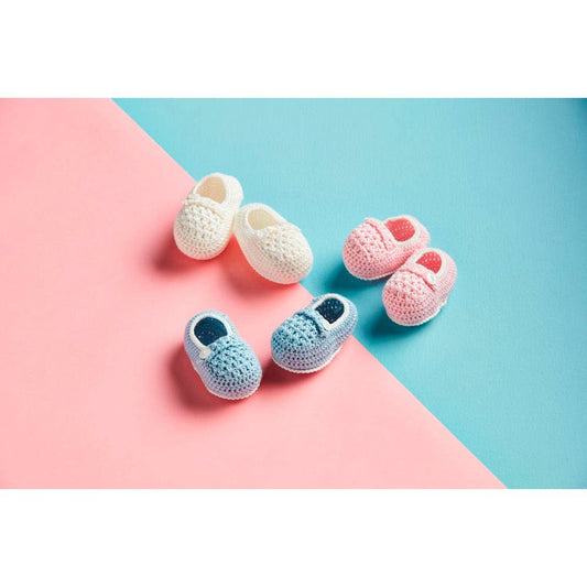 Mudpie Crochet Baby Booties