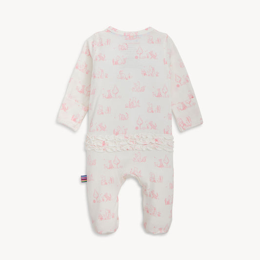 Magnetic Me Sweeter Than Hunny Magnetic Footie with Ruffle