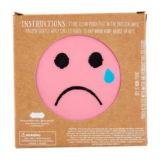 Mudpie Emotion Face Ouch Pouch