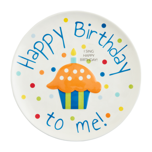 Mudpie Singing Birthday Plate