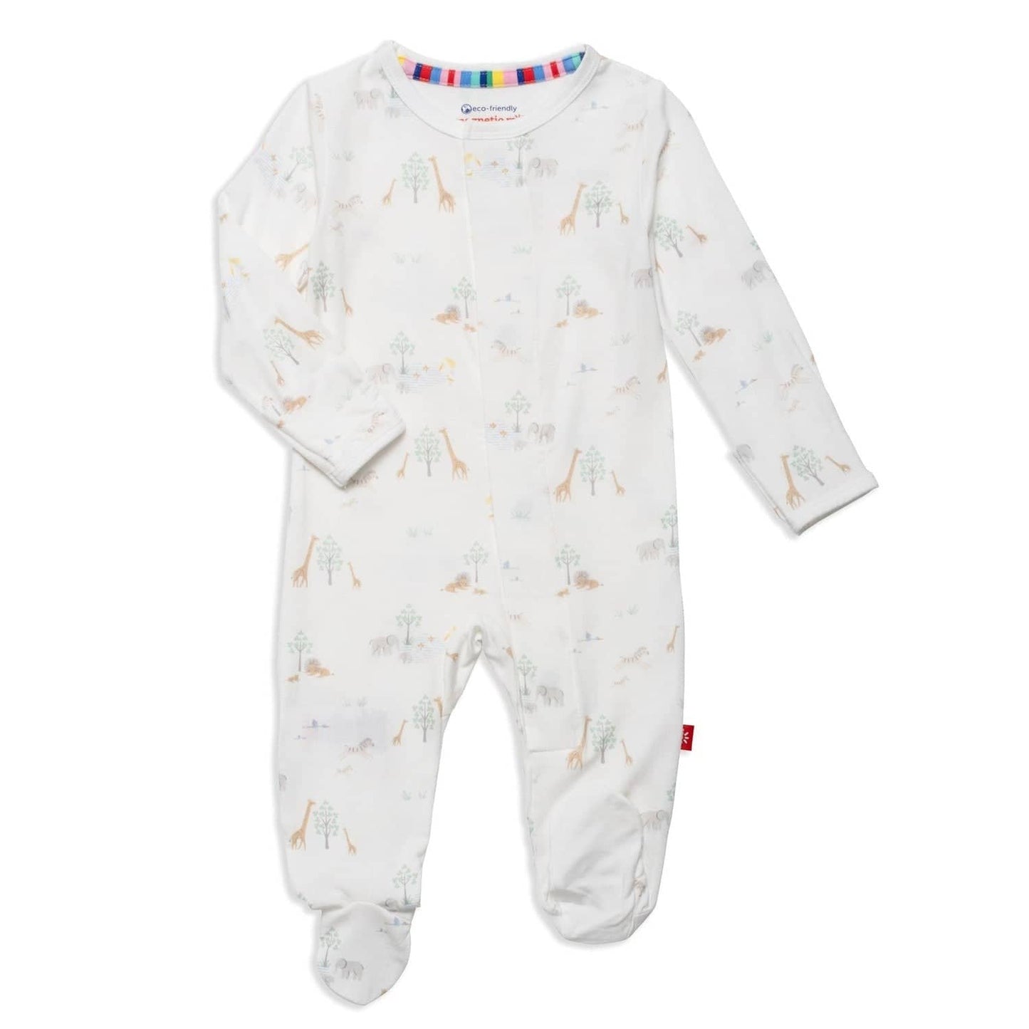 Magnetic Me White Serene Safari Modal Magnetic Footie