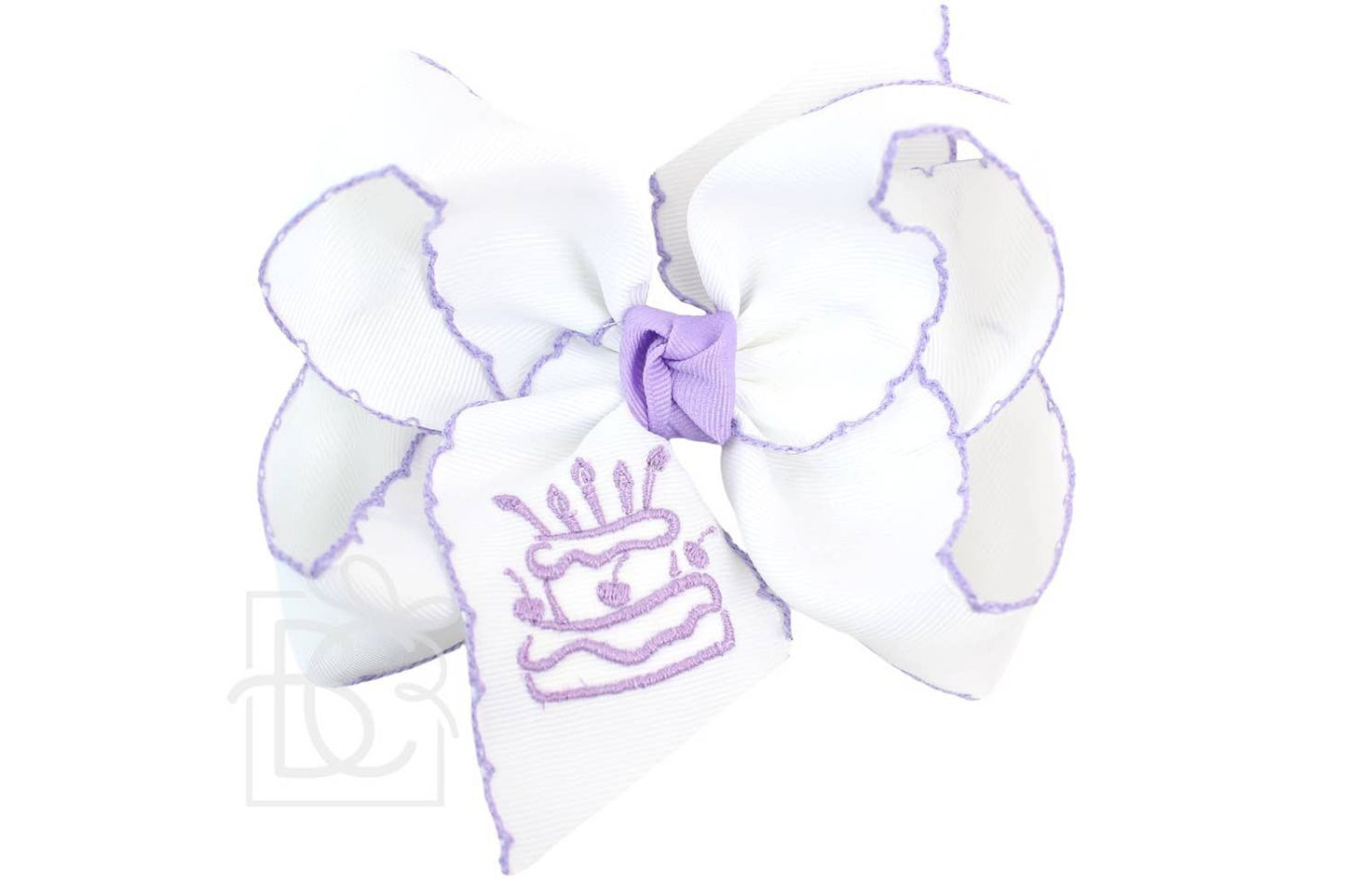 Beyond Creations 5.5 Embroidered Bow With Figures (Multiple Options)