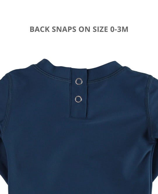 Rugged Butts Navy Long Sleeve Rash Guard