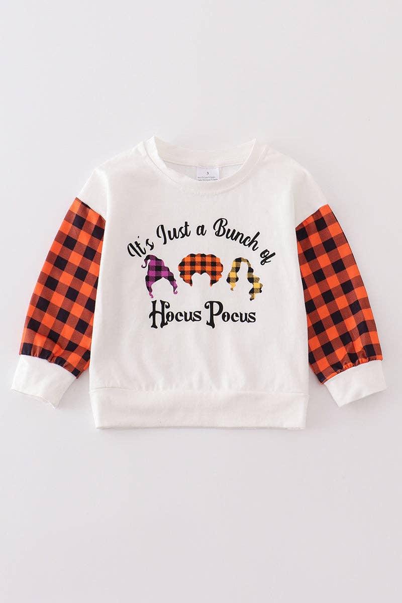 Honeydew - Halloween "Hocus Pocus" Plaid top