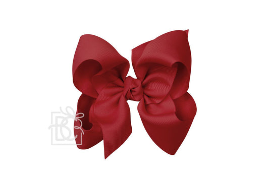Beyond Creations 5.5” Alligator Clip Bow (Huge) Color Options