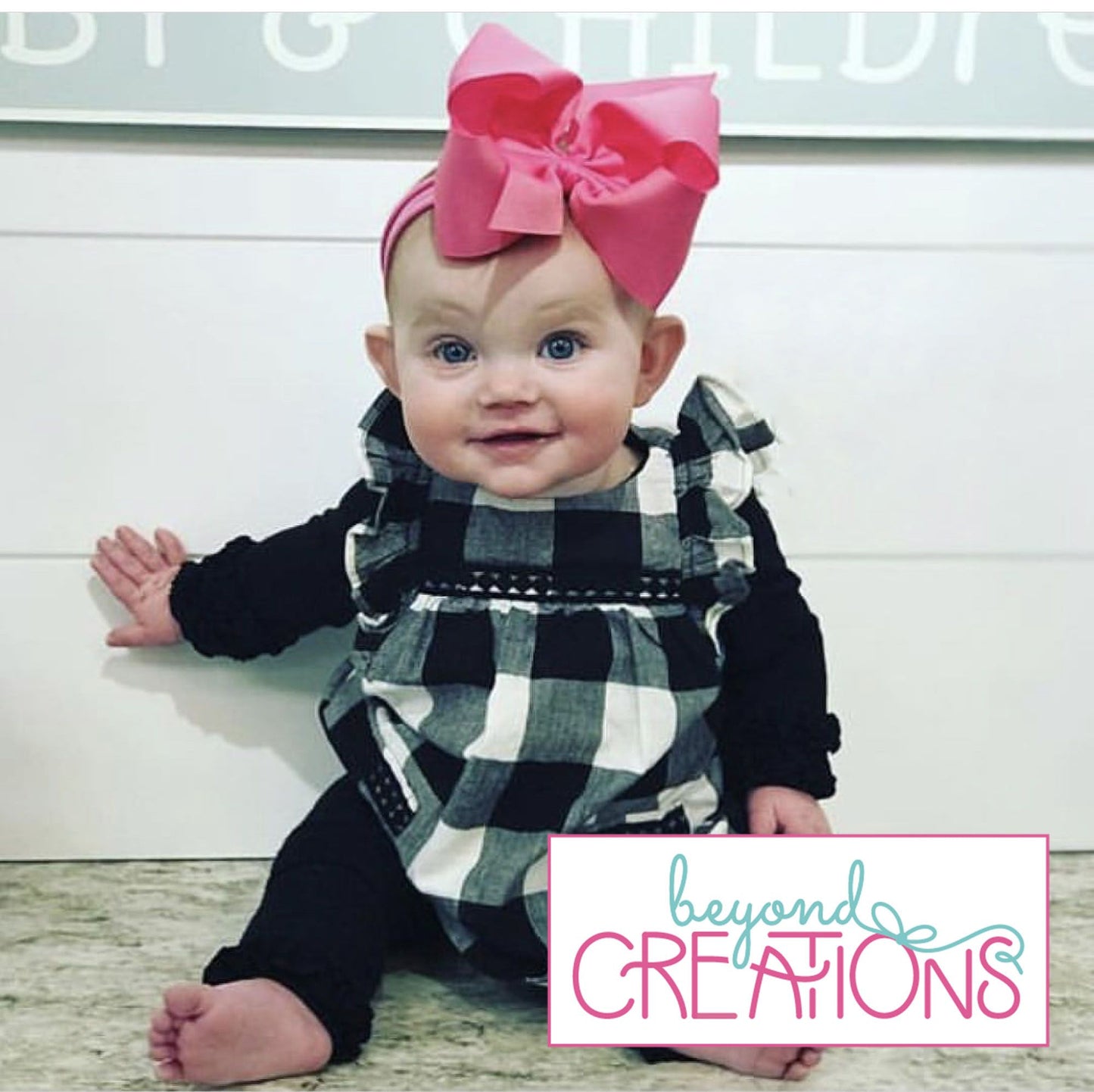 Beyond Creations 5.5” Thick Headband Bow (Huge)