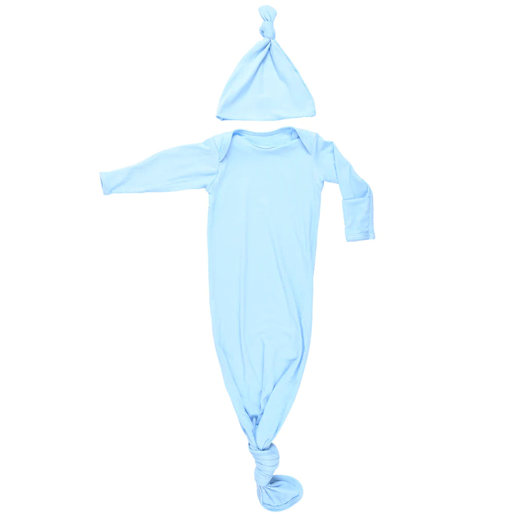 Three Little Tots Gowns with Hats (Multiple Color Options)