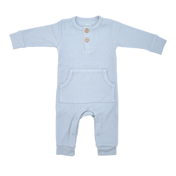 Three Little Tots Pocket Playsuits Boy/Girl (Multiple Color Options)