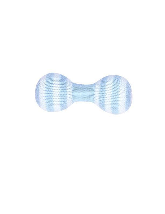 Zubels Pink/Blue 6" Dumbell Rattle