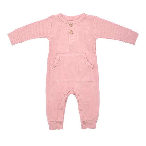 Three Little Tots Pocket Playsuits Boy/Girl (Multiple Color Options)
