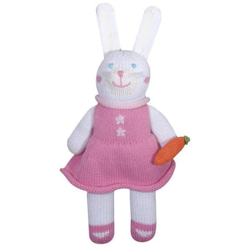 Zubels 7" Girl Bunny Rattle BUNG7