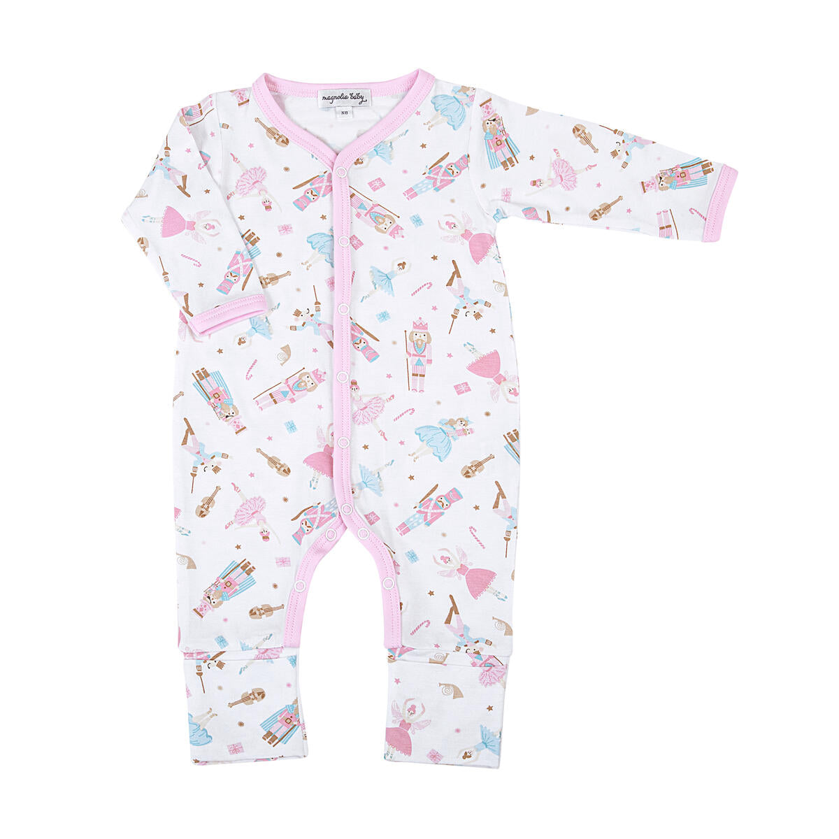 Magnolia Baby Nutcracker Ballet Printed Playsuit