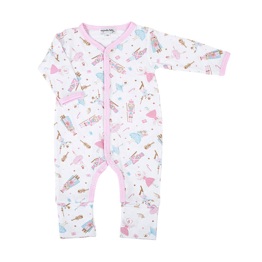 Magnolia Baby Nutcracker Ballet Printed Playsuit