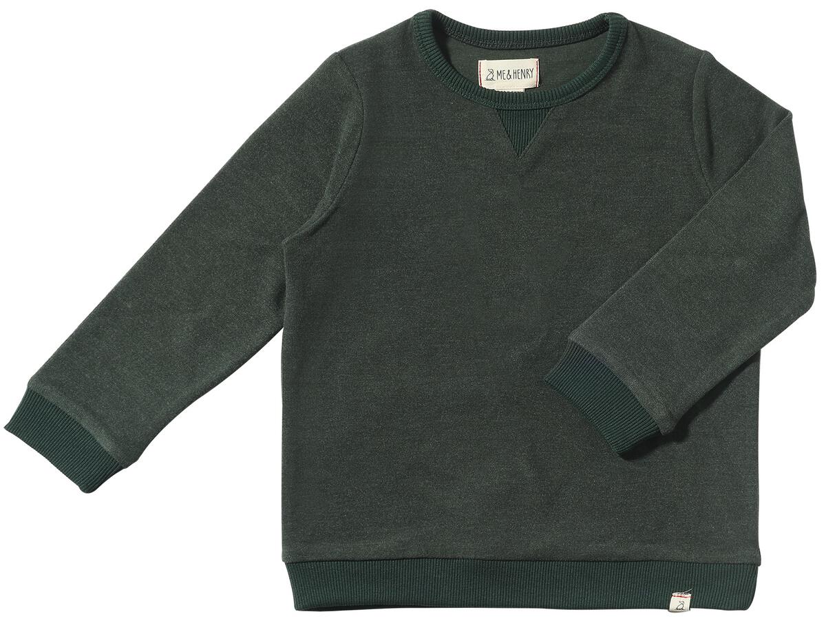 Me & Henry Tarquin Sweatshirt Forest Cosy (Green)