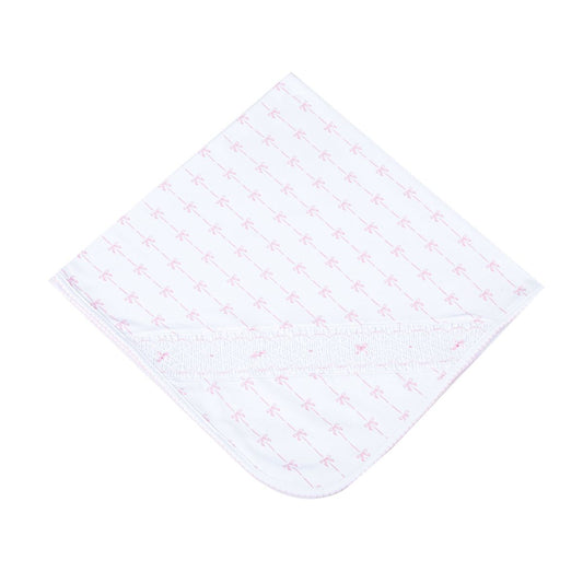 Magnolia Baby Amelias Classics Smocked Receiving Blanket