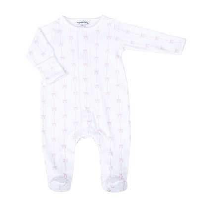 Magnolia Baby Amelias Classics Pink Footie