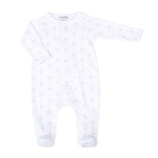 Magnolia Baby Amelias Classics Pink Footie