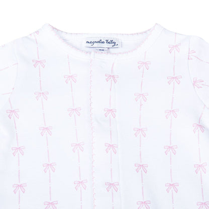 Magnolia Baby Amelias Classics Pink Footie