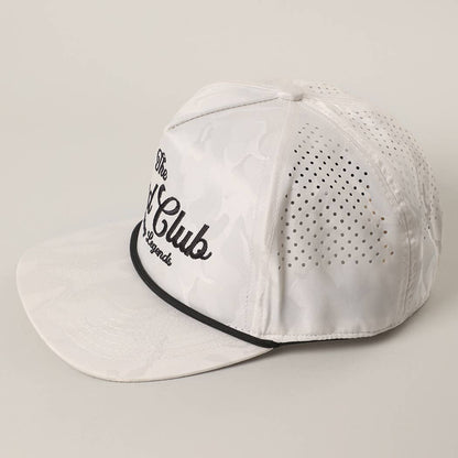 Fashion City - THE DAD CLUB Embroidered White Camo Trucker Hat