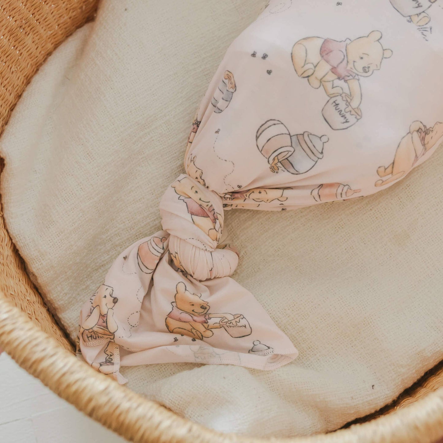 Copper Pearl - Knit Swaddle Blanket - Hunny