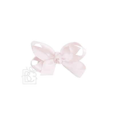 Beyond Creations, LLC - 4.5 SATIN BOW ON CLIP