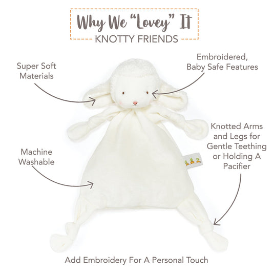 Bunnies by the Bay - Kiddo the Lamb Knotty Friend