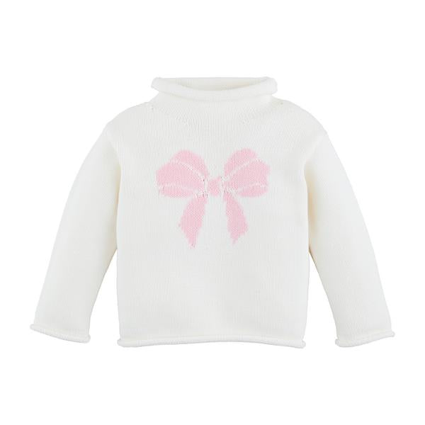 Mudpie Bow Rollneck Sweater
