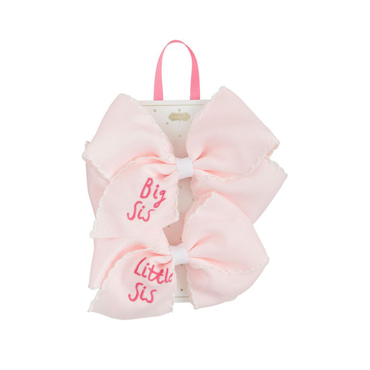 Mudpie Pink Sisters Bows