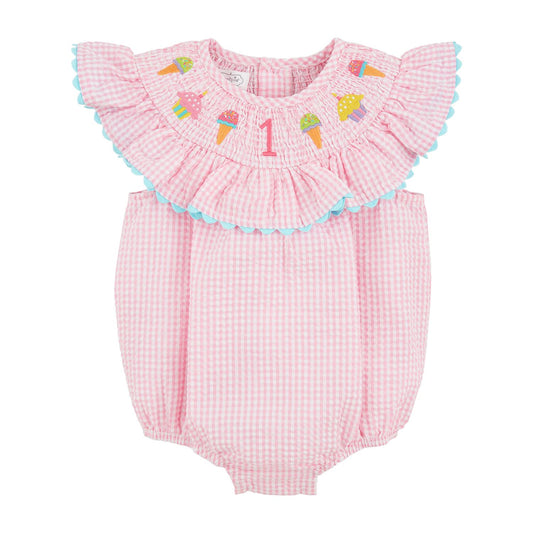 Mudpie One Smocked Bubble