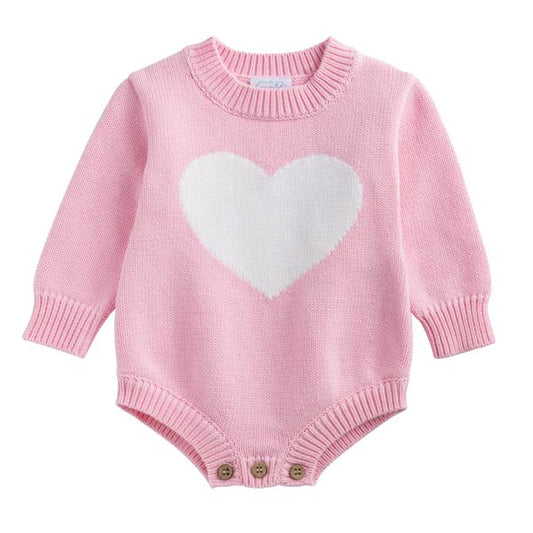 Mudpie Heart Sweater Bubble