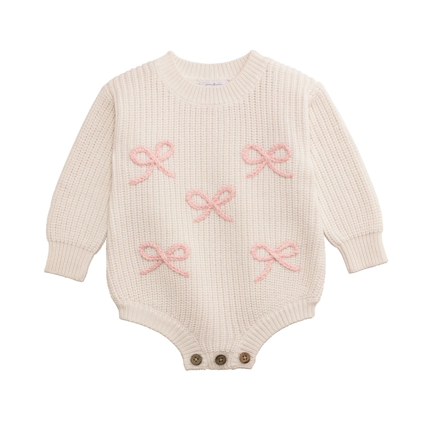 Mudpie Bow Sweater Bubble