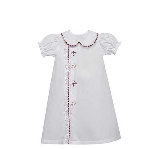 Southern Saturday Elephant Crimson/Grey Daygown