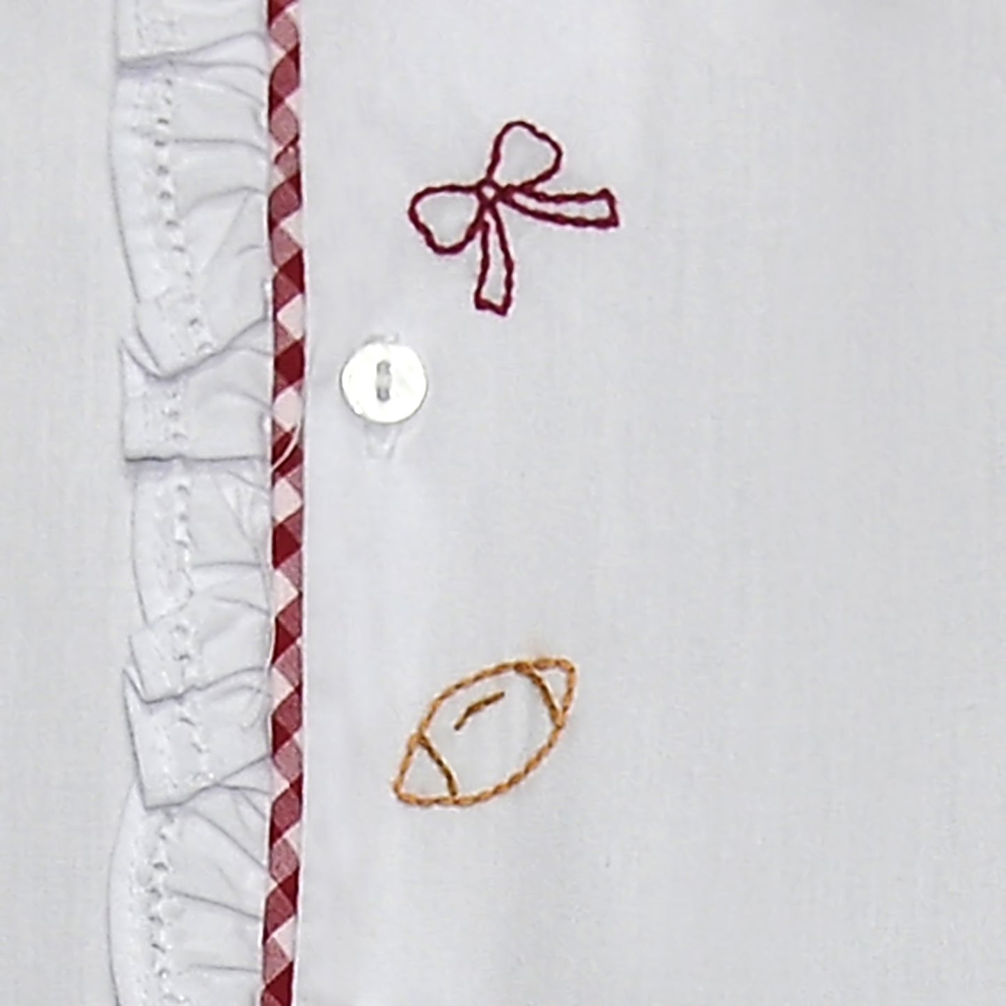 Southern Saturday Elephant Crimson/Grey Daygown