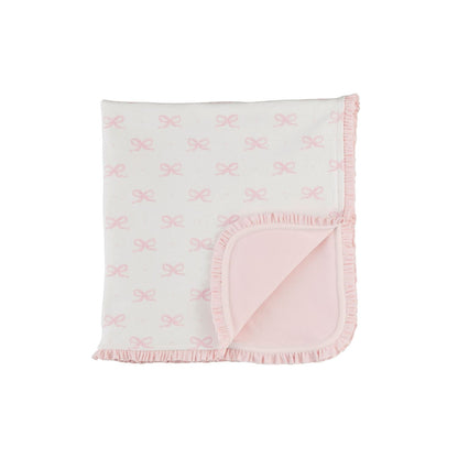 Mudpie Girl Bows Arrival Blanket