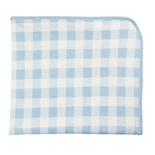Mudpie Boy Gingham Arrival Blanket