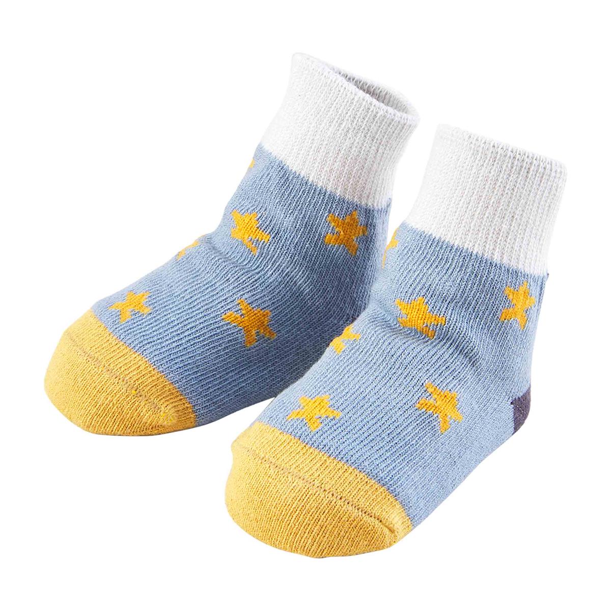 Mudpie Color-Block Star Socks
